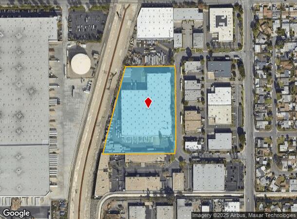  13565 Larwin Cir, Santa Fe Springs, CA Parcel Map