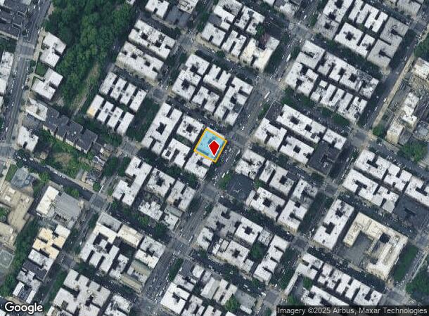 1571 Saint Nicholas Ave, New York, NY Parcel Map