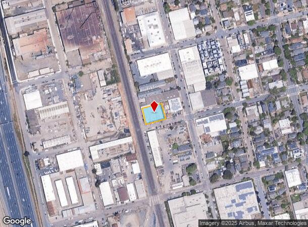 707 Jones St, Berkeley, CA Parcel Map