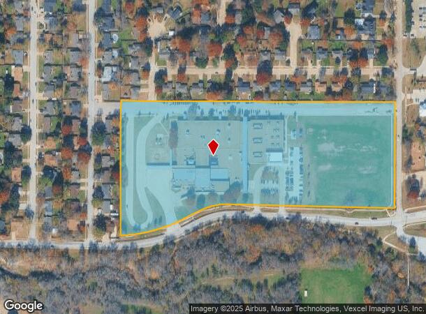 801 Bear Creek Pky, Keller, TX Parcel Map