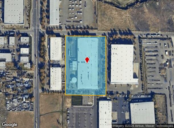  1650 Santa Ana Ave, Sacramento, CA Parcel Map