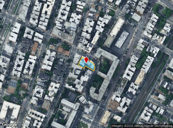  340 E 184Th St, Bronx, NY Parcel Map