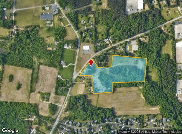 8051 National Service Rd, Colfax, NC Parcel Map
