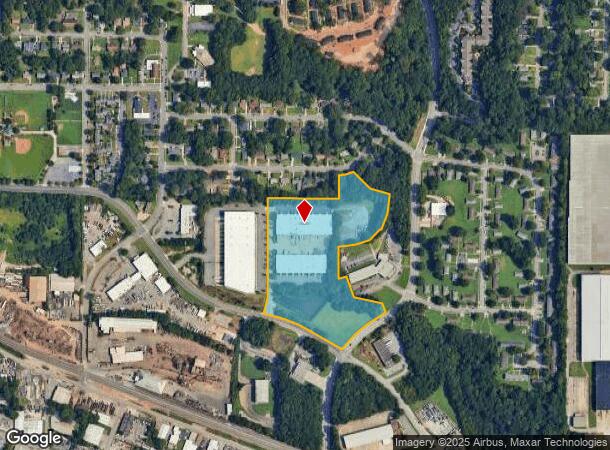 3120 S Martin St, Atlanta, GA Parcel Map