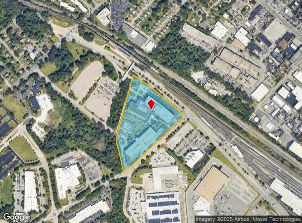 6100 Wabash Ave, Baltimore, MD Parcel Map