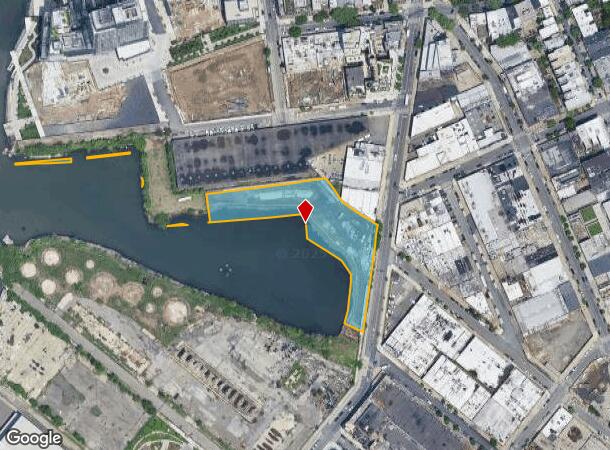  1 Franklin St, Brooklyn, NY Parcel Map