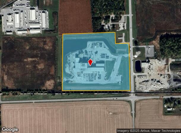  1640 Ryan Rd, New Haven, IN Parcel Map