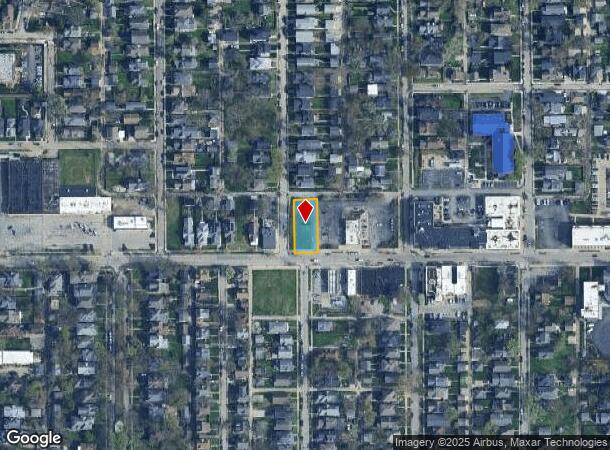 2102 E 10Th St, Indianapolis, IN Parcel Map