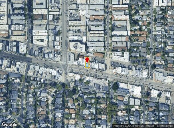 13625 Ventura Blvd, Sherman Oaks, CA Parcel Map