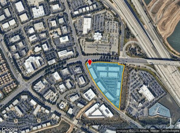 9205 Research Dr, Irvine, CA Parcel Map