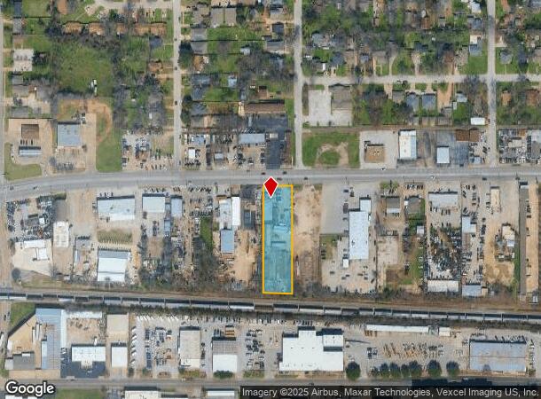  1004 W Division St, Arlington, TX Parcel Map