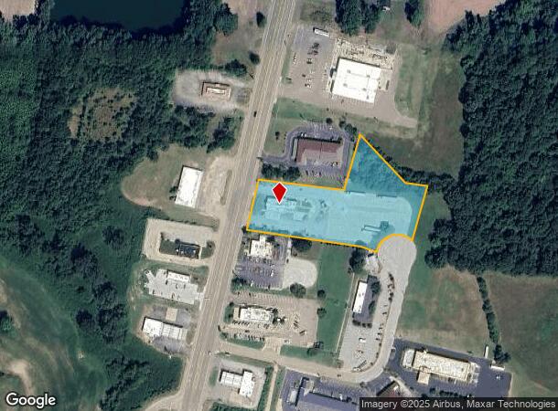  2560 Anderson Ave, Brownsville, TN Parcel Map