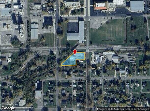 205 S Pierce St, Delphos, OH Parcel Map