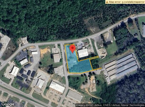  1126 Camp Creek Rd, Lancaster, SC Parcel Map