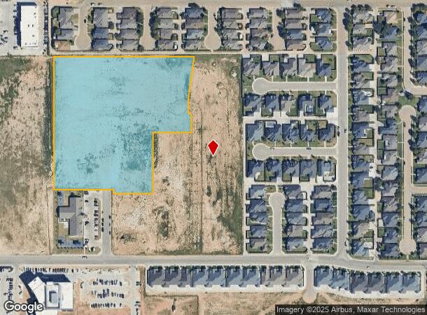  10911 Slide Rd, Lubbock, TX Parcel Map