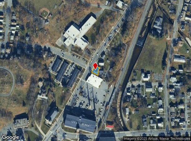 25 Columbia St, Adams, MA Parcel Map