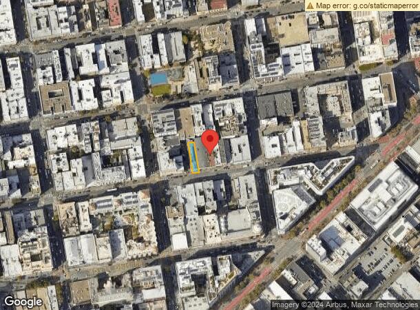  162 Turk St, San Francisco, CA Parcel Map