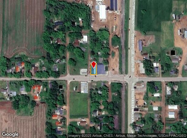 210 W Clark St, Unity, WI Parcel Map