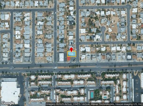  2408 Chapman Dr, Las Vegas, NV Parcel Map