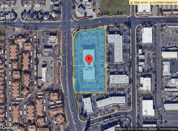  2995 Foothills Blvd, Roseville, CA Parcel Map