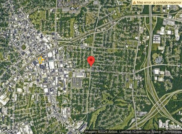  120 W Commerce Ave, High Point, NC Parcel Map