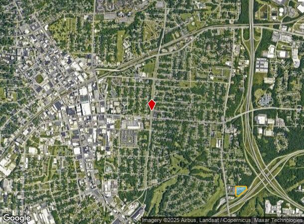  1808 Royal Pl, High Point, NC Parcel Map