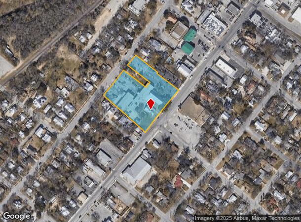  572 W San Antonio St, New Braunfels, TX Parcel Map