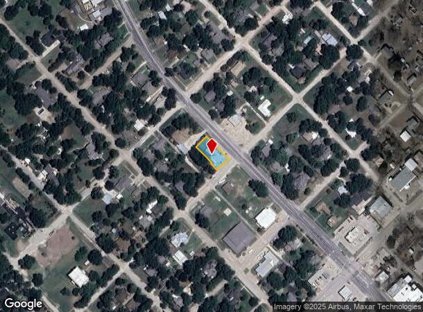 601 N Magnolia Ave, Hubbard, TX Parcel Map