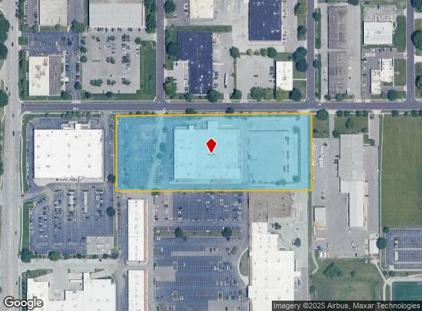  11610 W 95Th St, Overland Park, KS Parcel Map