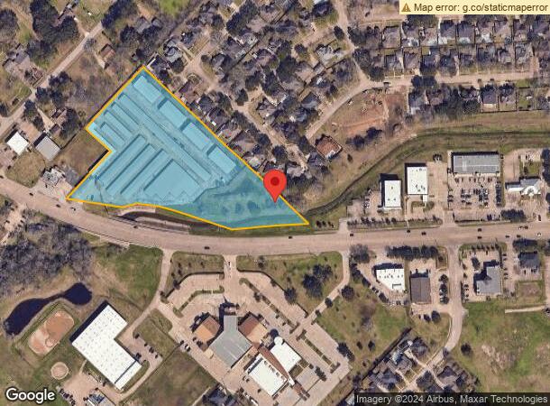  1919 Broadway St, Pearland, TX Parcel Map