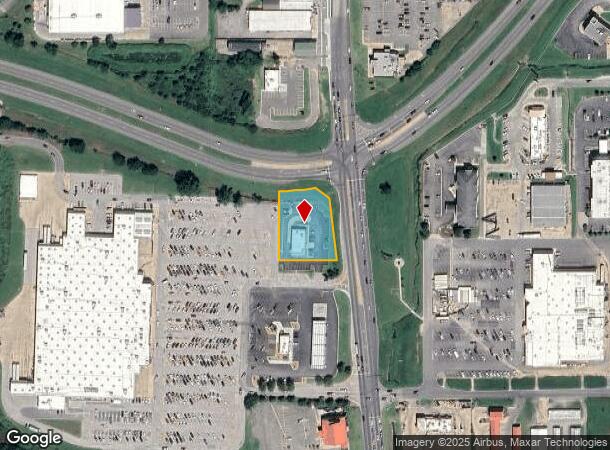 2010 S Muskogee Ave, Tahlequah, OK Parcel Map