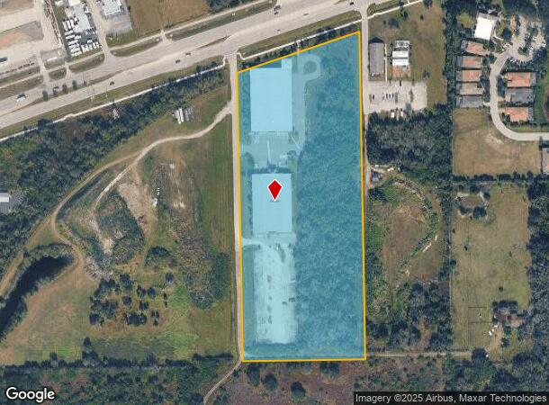 11351 Palm Beach Blvd, Fort Myers, FL Parcel Map