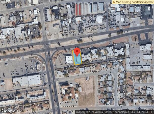  9710 Montana Ave, El Paso, TX Parcel Map