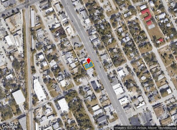  1570 N Harbor City Blvd, Melbourne, FL Parcel Map