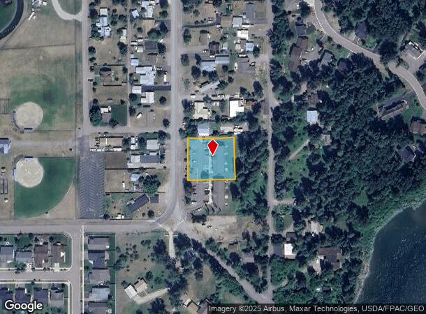  1605 4Th Ave W, Columbia Falls, MT Parcel Map