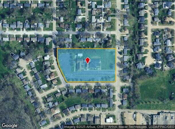2330 W 41St St, Davenport, IA Parcel Map