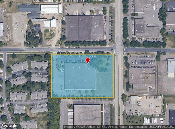 8889 Zachary Ln N, Maple Grove, MN Parcel Map