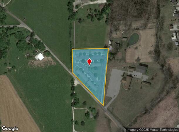  274 S Shorts Corner Rd, Pekin, IN Parcel Map