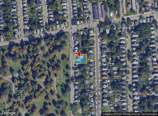 103 Burbank Ave, Johnson City, NY Parcel Map