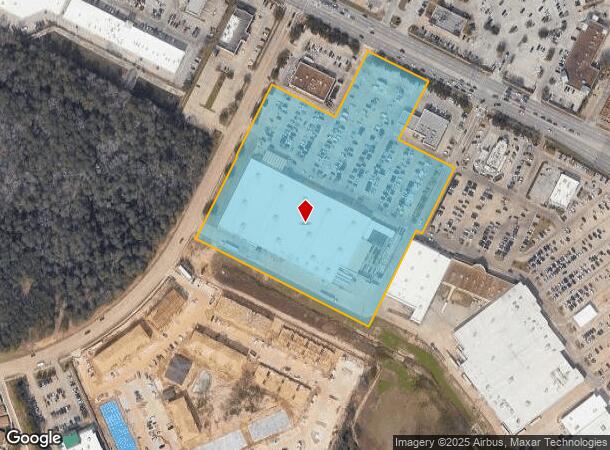 1341 W Davis St, Conroe, TX Parcel Map
