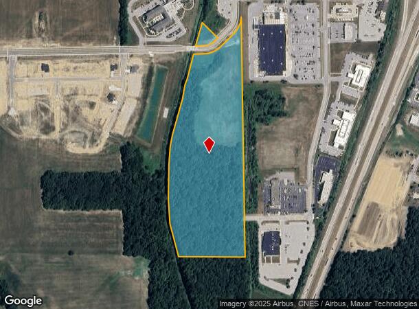  502 W Lenora Ln, Auburn, IN Parcel Map