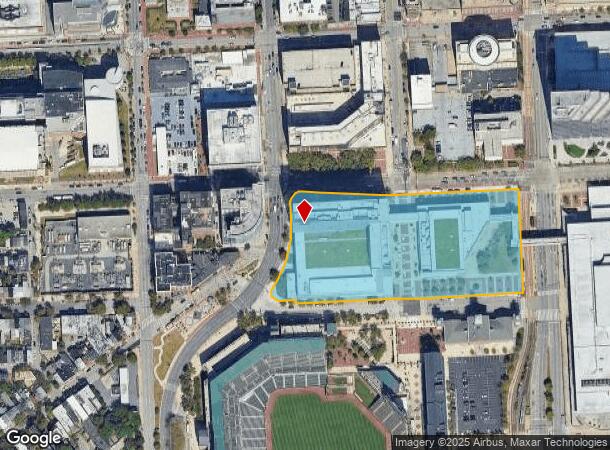  401 W Pratt St, Baltimore, MD Parcel Map