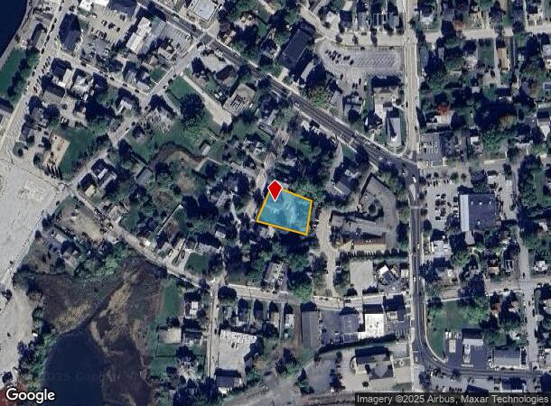 7 Johnson St, Pawcatuck, CT Parcel Map