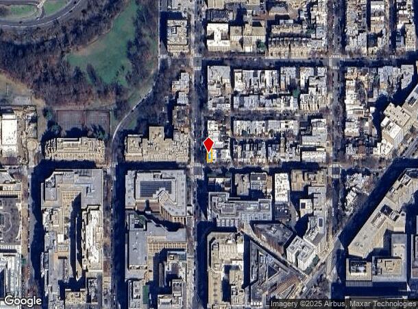  2149 N St Nw, Washington, DC Parcel Map