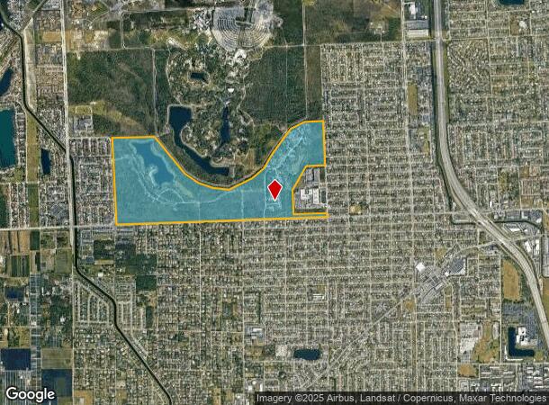  12451 Sw 184Th St, Miami, FL Parcel Map