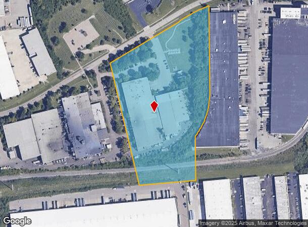  4585 Dues Dr, West Chester, OH Parcel Map