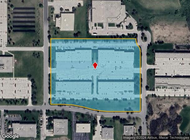  6000 W Executive Dr, Mequon, WI Parcel Map