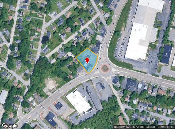  2 Boylston St, Worcester, MA Parcel Map