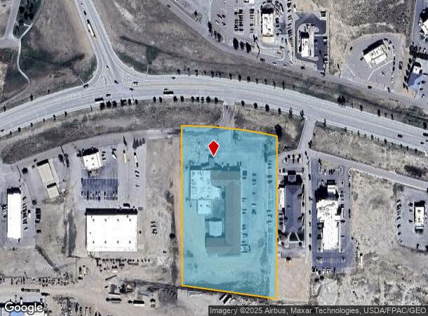  2222 E Cedar St, Rawlins, WY Parcel Map