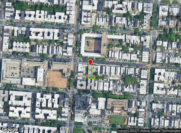  1198 Carroll St, Brooklyn, NY Parcel Map
